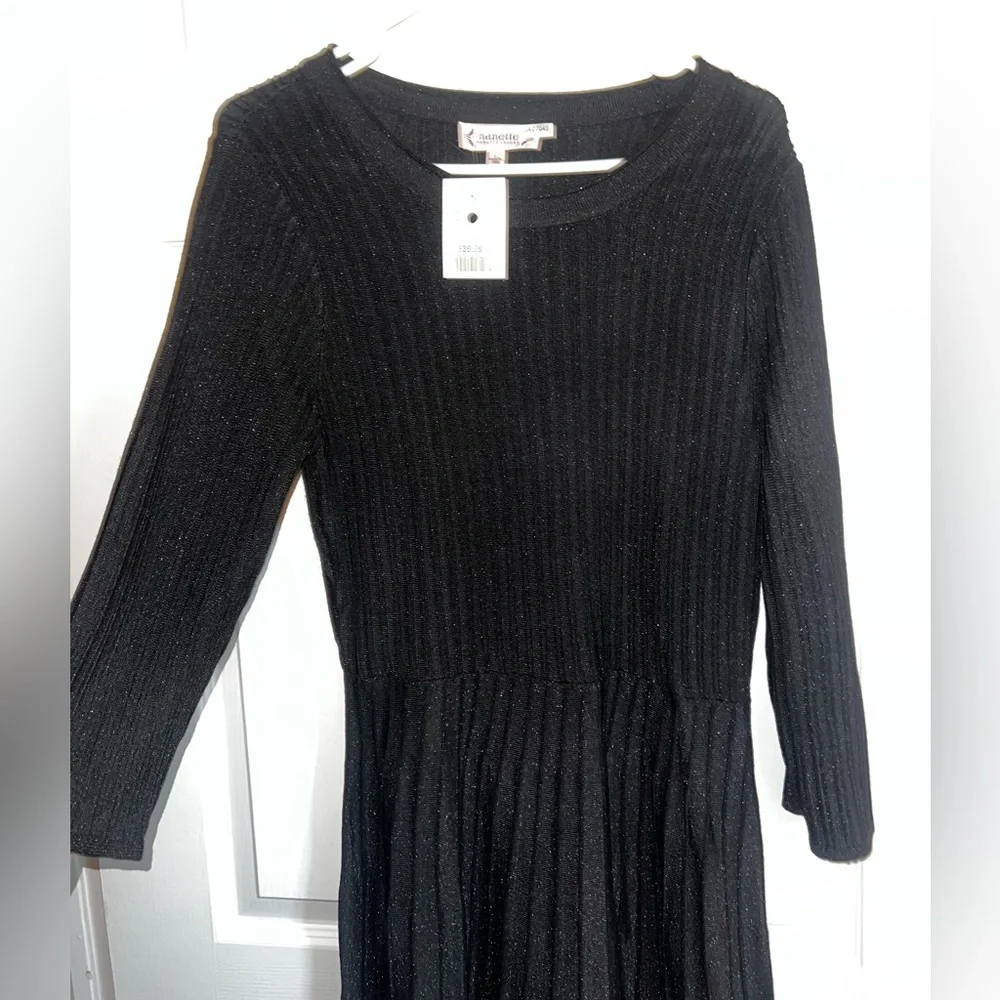 Nannette Black Long Sleeve Dress - Picture 2 of 4